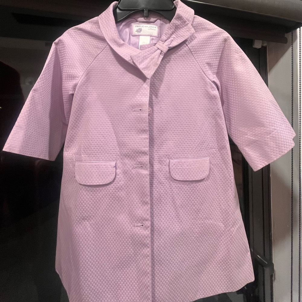 Janie and Jack Collection lavender girls coat-FREE kids clothes with purchase